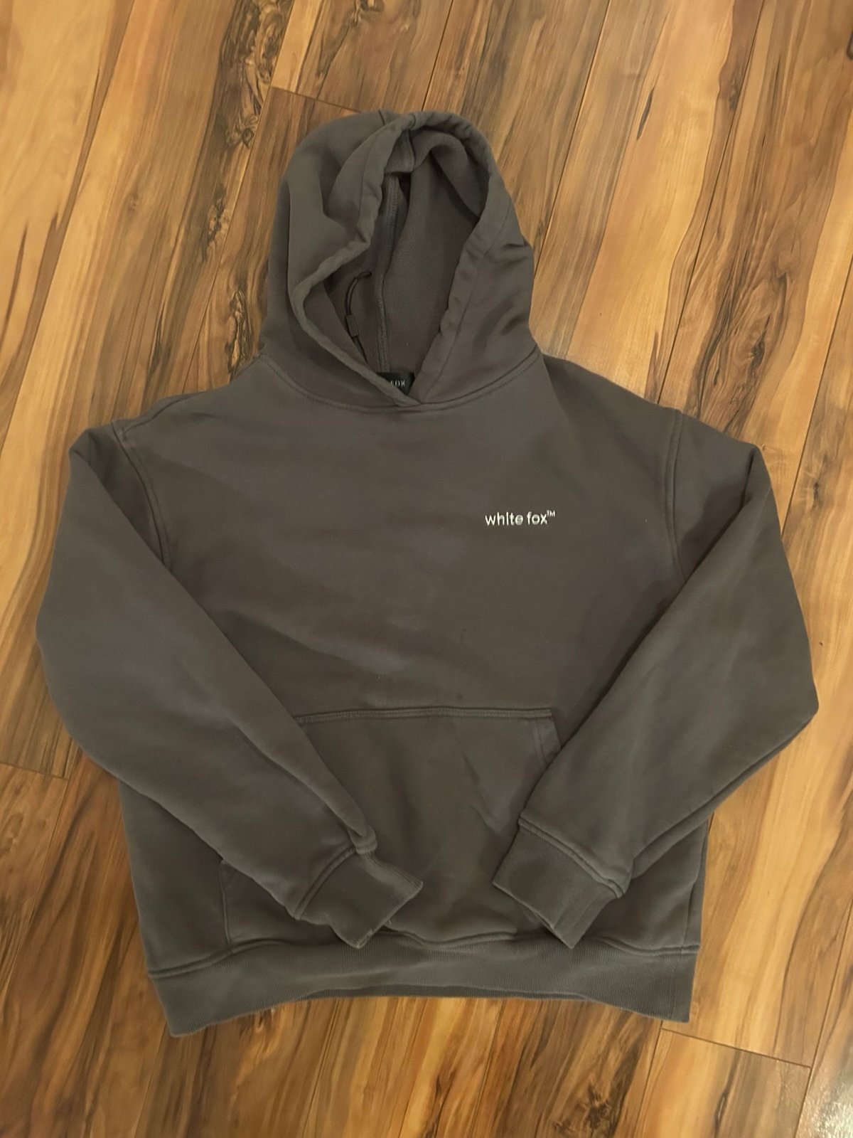 White fox hoodie