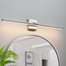 Modern Bathroom Light Fixtures Over Mirror - 32 Inch Brushed Nickel Vanity Light
