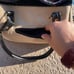 Frida Kahlo Artisanal straw woven tote bag in new condition from Mexico