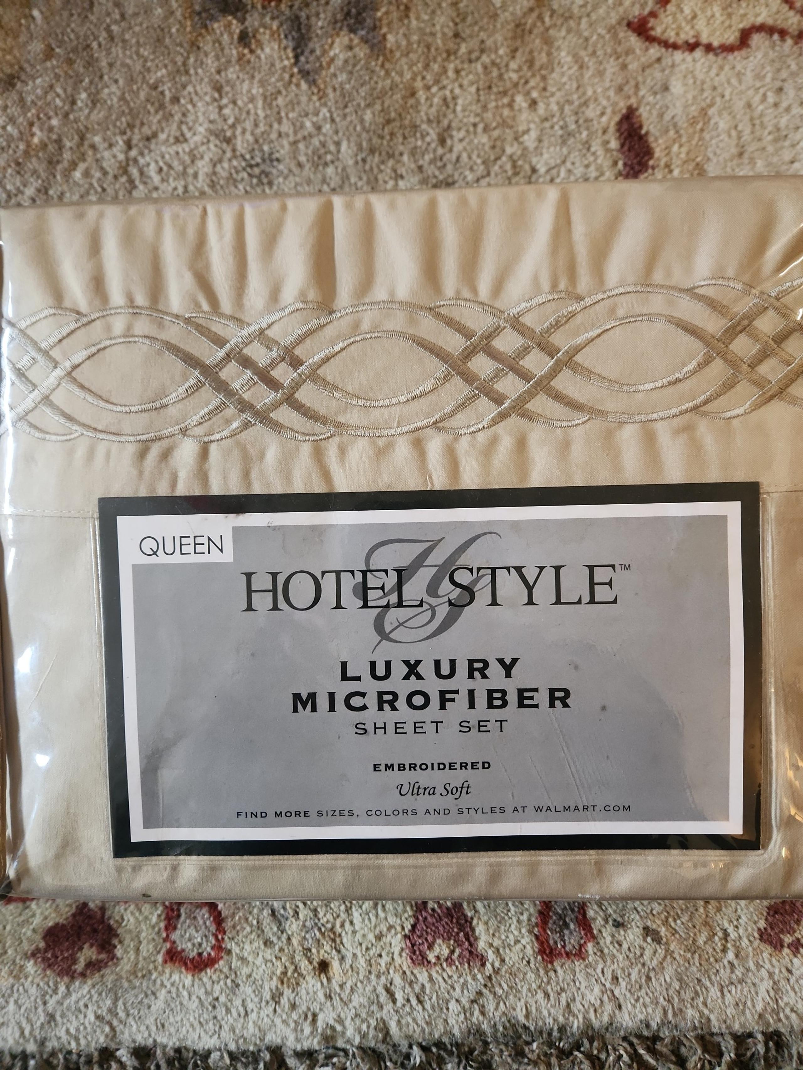 Hotel Style queen sheet set