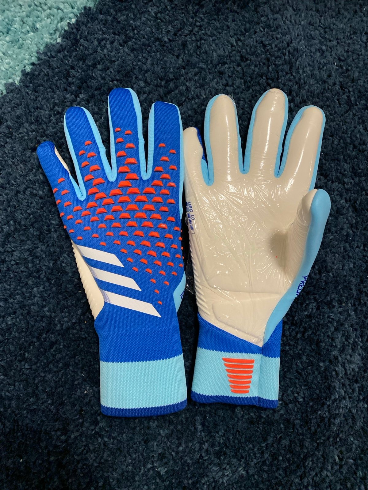 Adidas predator pro URG 1.0 goalkeeper gloves size 10