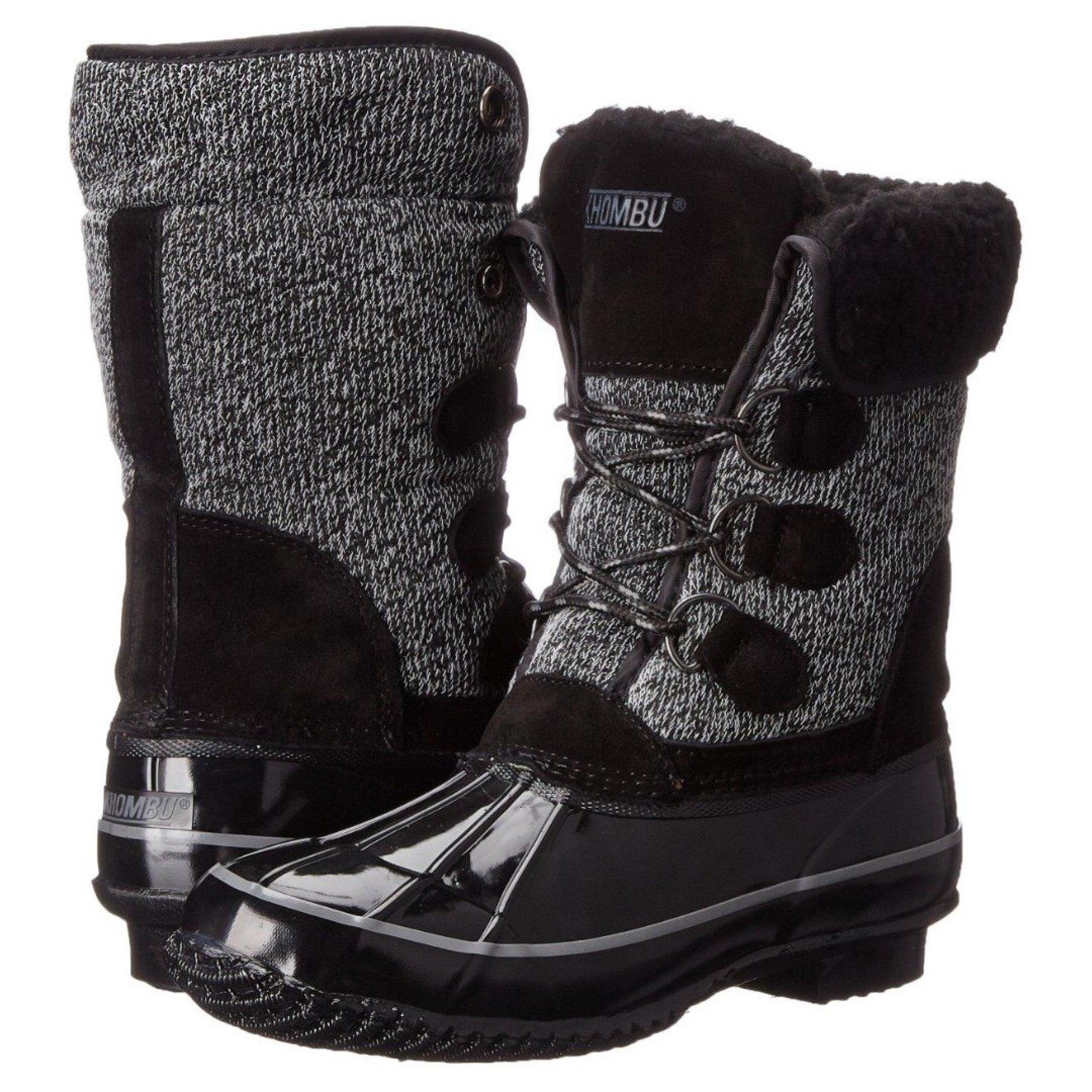 Khombu Jillie Waterproof Winter Boots -women’s 10