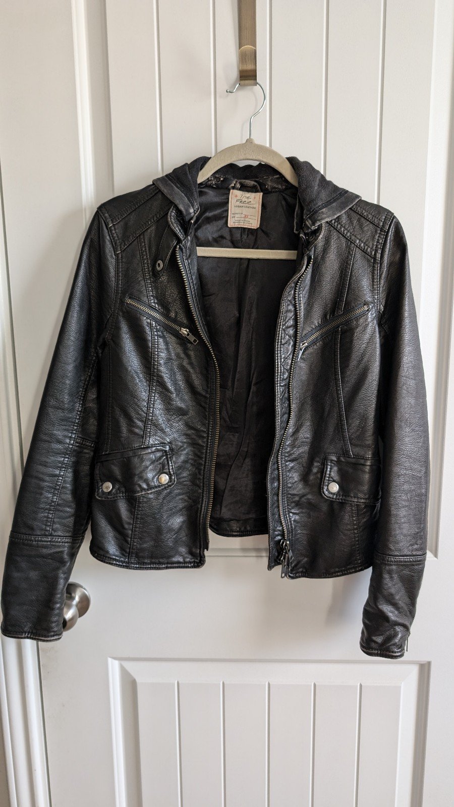 We The Free XS Vegan Leather Jacket