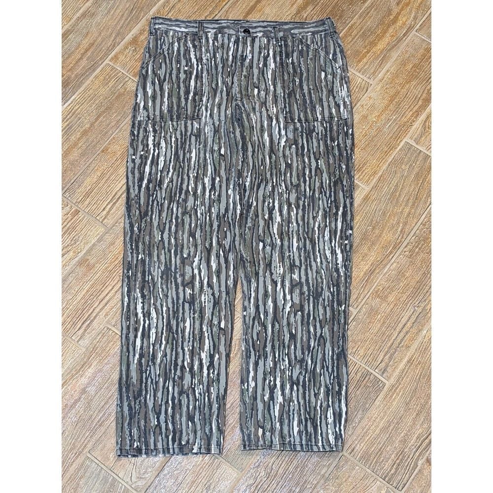 Vintage Realtree Grey Leaf Liberty Hunting Pants Made In USA 38*32