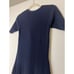 Frame Twist-Front Ribbed Navy Knit MIDI Dress Sz M