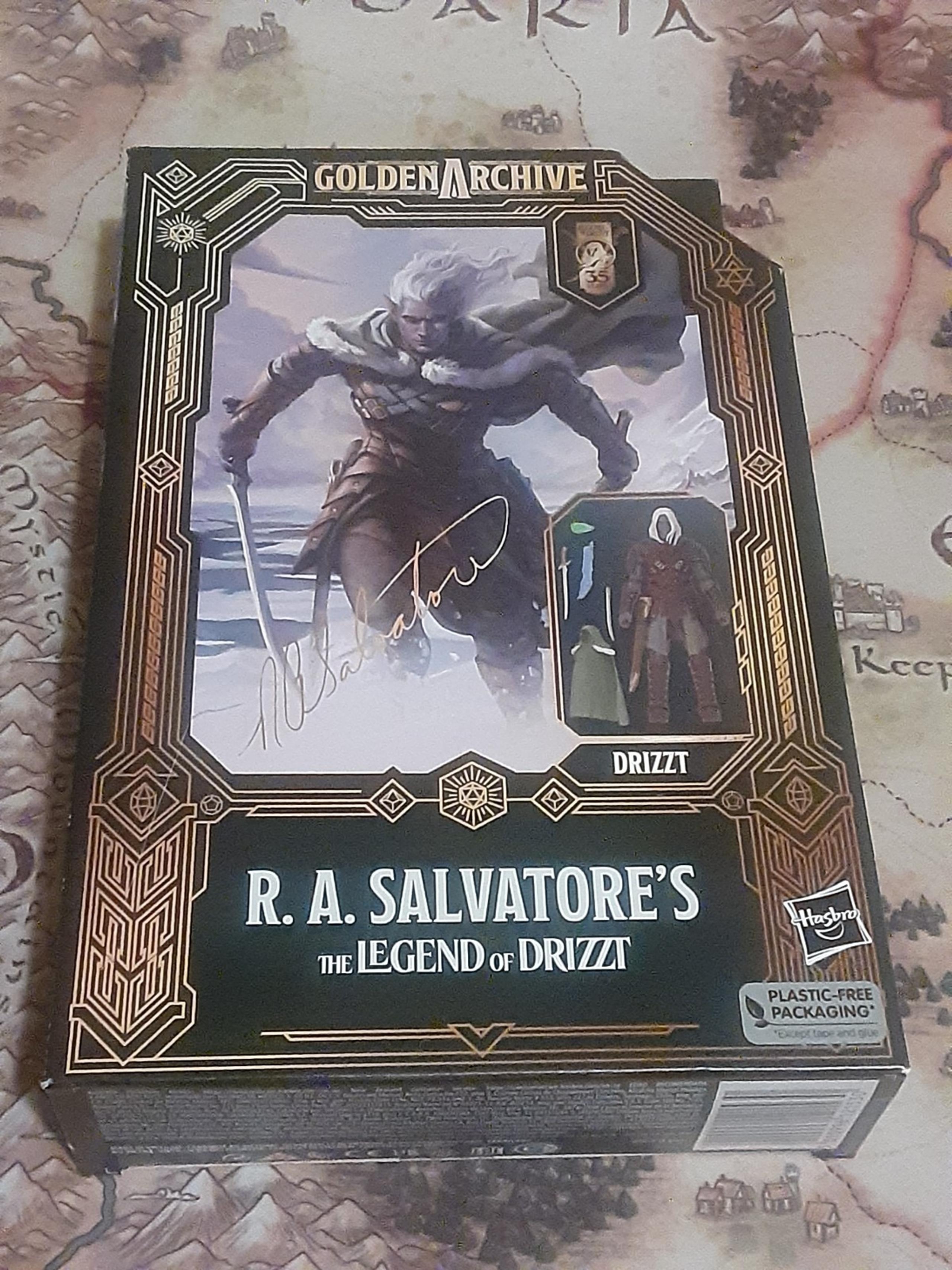 Dungeons and Dragons Drizzt action figure toy new in box,  6.5 inch