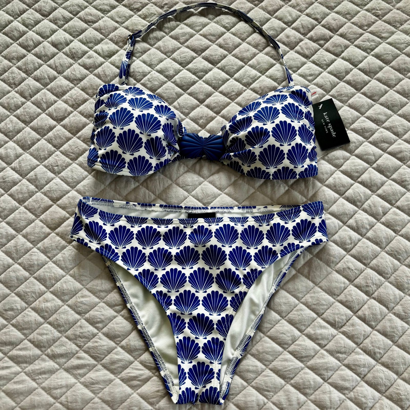 NWT Kate Spade shell bikini set