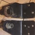 GE Profile Refrigerator Door Hinge Kit Bottom Holder Left & Right w Screws