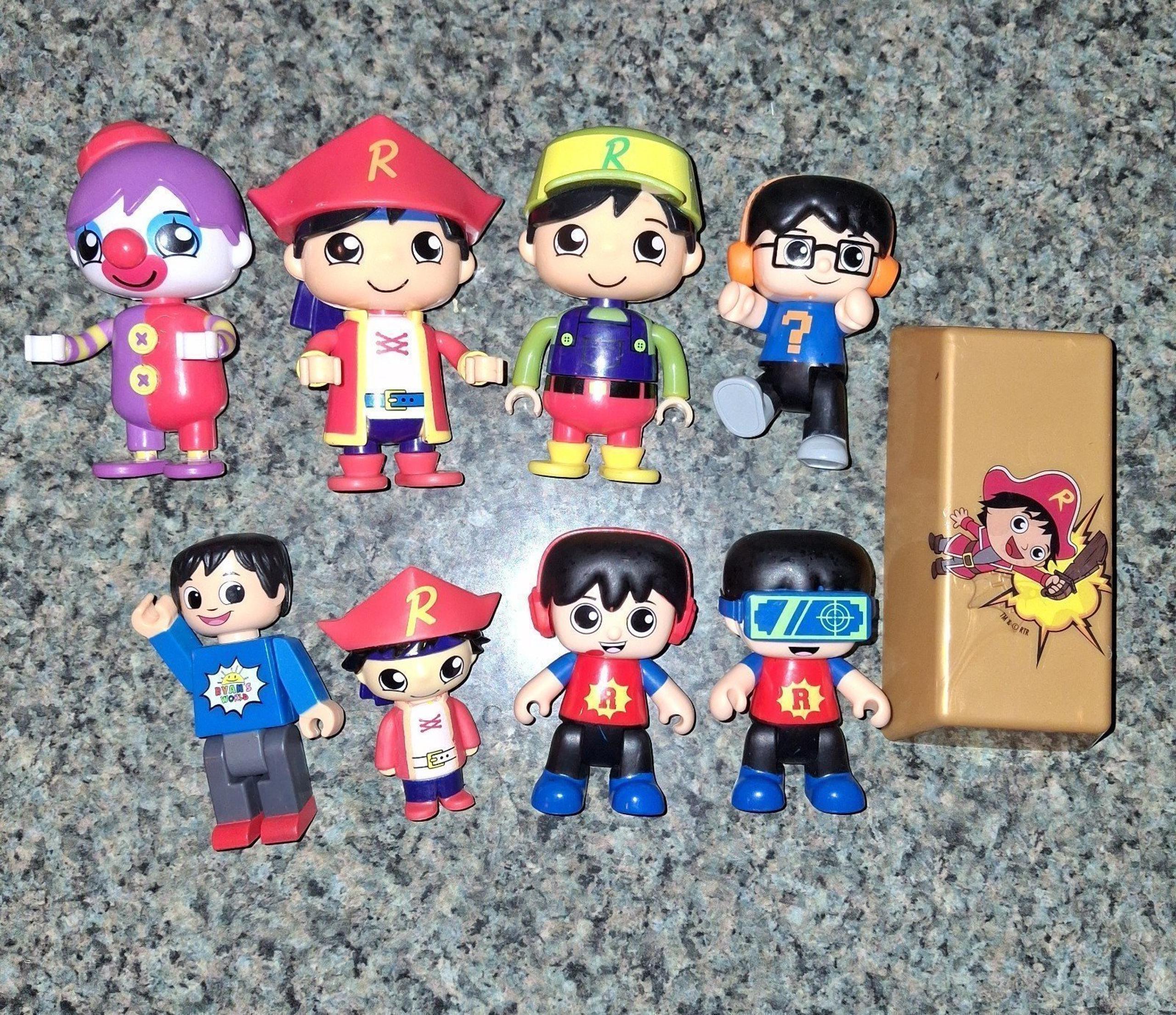 Ryans World Lot Action Figures Toys