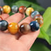 14mm Gorgeous Rainbow Tiger Eye Bracelet