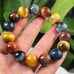 14mm Gorgeous Rainbow Tiger Eye Bracelet