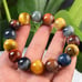 14mm Gorgeous Rainbow Tiger Eye Bracelet