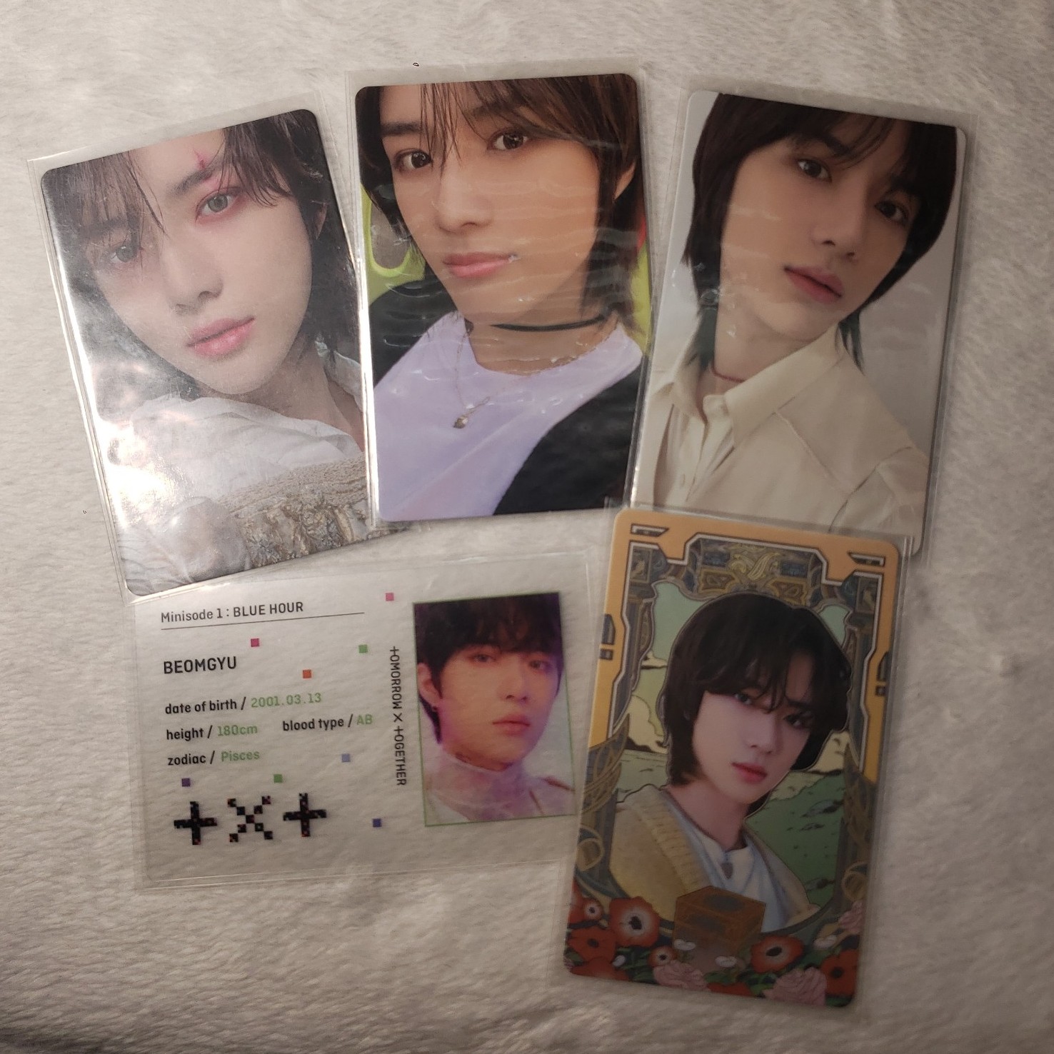 Txt beomgyu photocard set albums ver