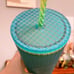Starbucks one Pink Lemonade Studded and Green Mountain Dew grid Tumblers