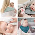 Baby Bibs 10 Pack Baby Bandana Drool Bibs 100% Cotton for Unisex Boys, Girls