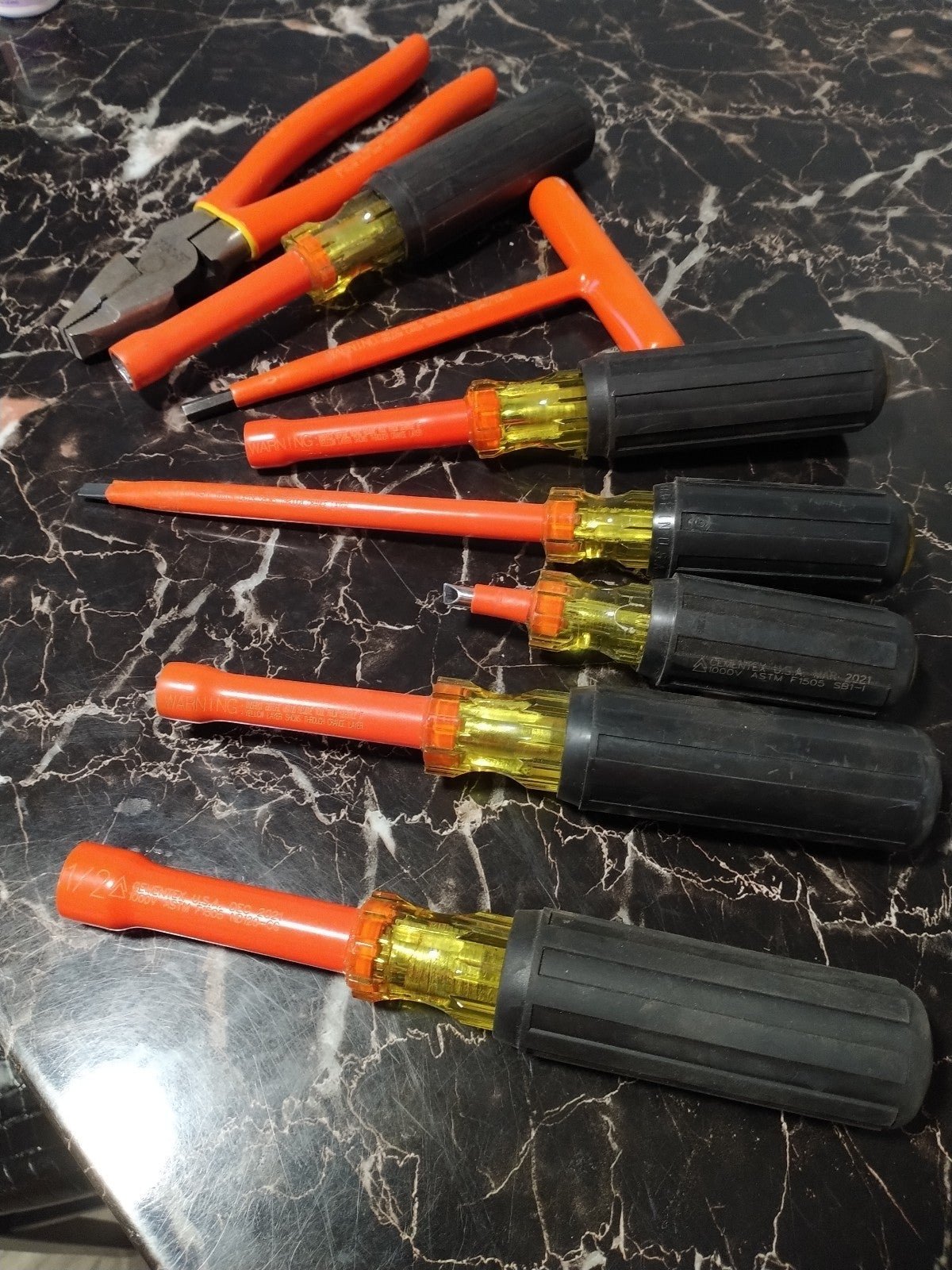 Cementex Insulated 7 piece tools
