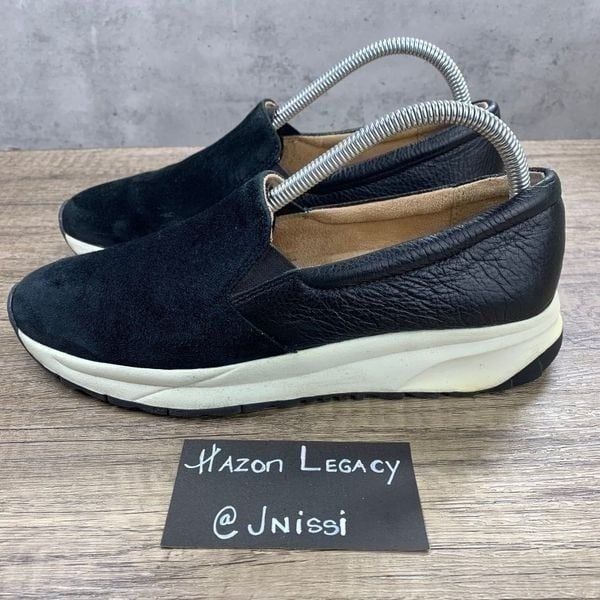 Naturalizer~Women’s~”Selah”~Black~Suede Leather Uppers~ Loafers~Size 8.5