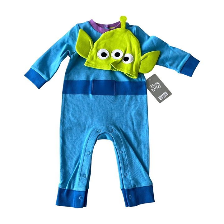 Disney Store Disney Baby Toy Story Alien Stretchie Sleeper Baby Costume 6-9M