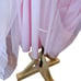 90s Light Pink Tulle Maxi Skirt Size M/L Pullon Fairycore Long Pastel Formal