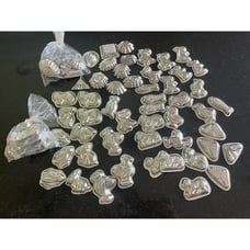 Vtg Approx. 40 Piece Animal Chocolate Molds Made In Western Germany Mini Molds