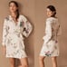 Anthropologie Plum Pretty Sugar Siren Song Robe Size XS NWOT