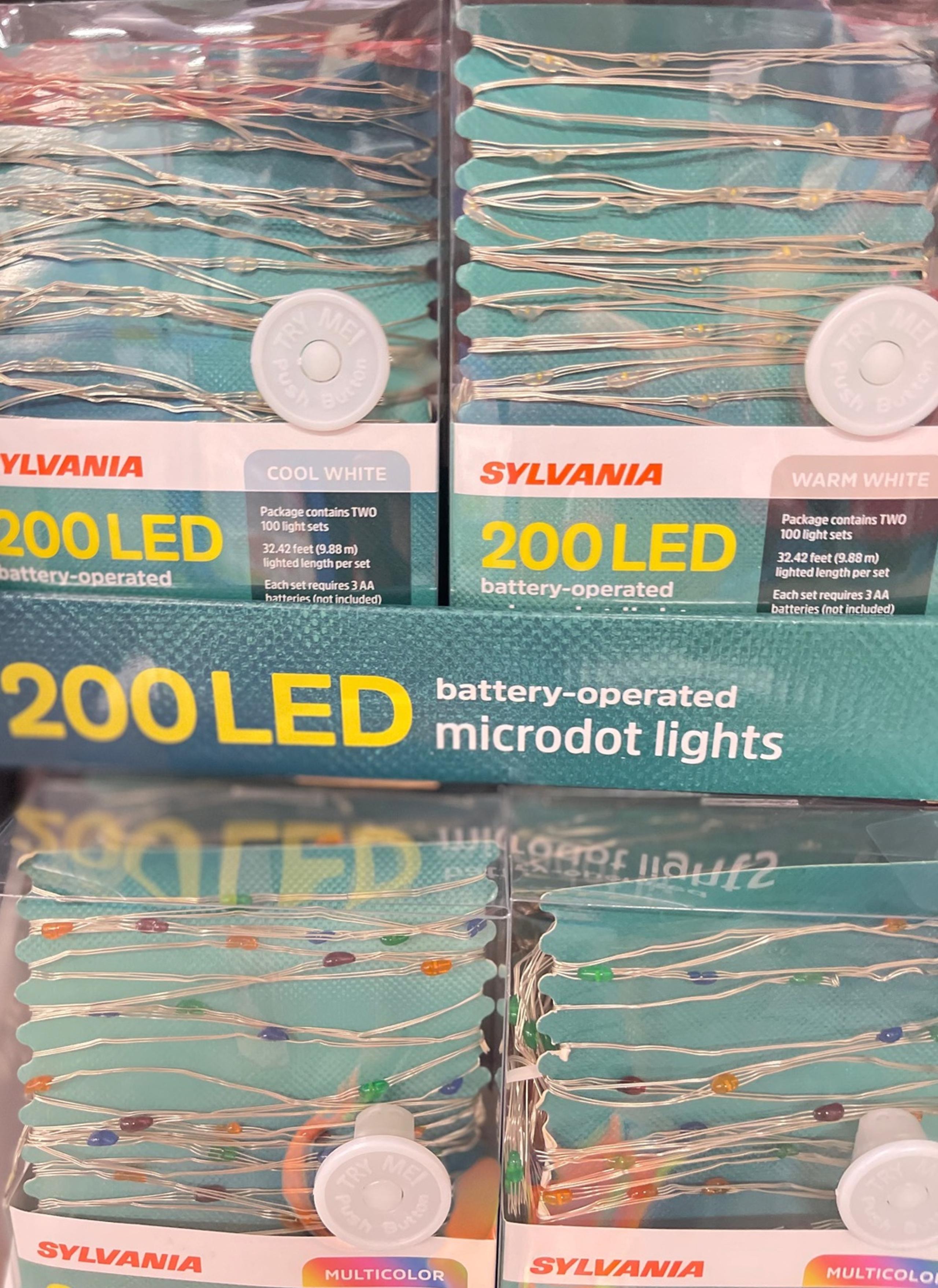 SYLVANIA LED Battery Operated MicroLights