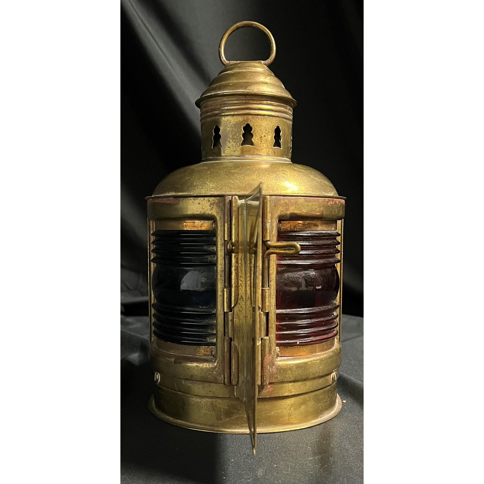 Vintage Perkins Marine and Hardware Solid Brass Perko Signal Lamp