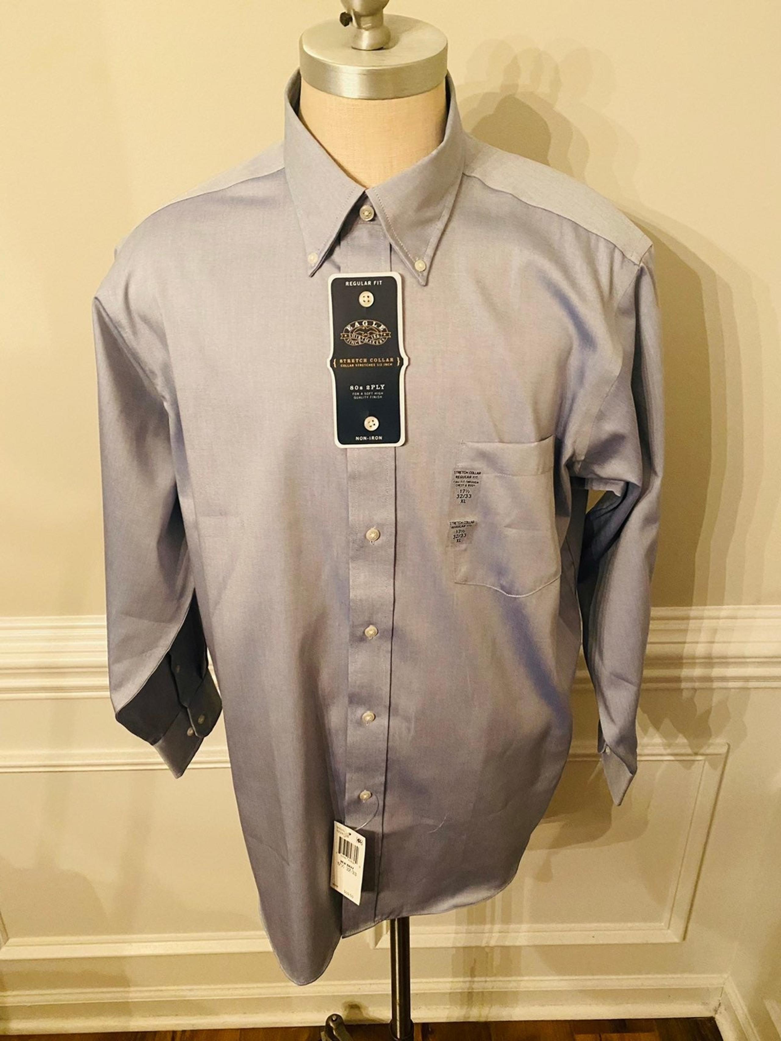 Eagle Dress Shirt Regular Fit Non Iron Stretch