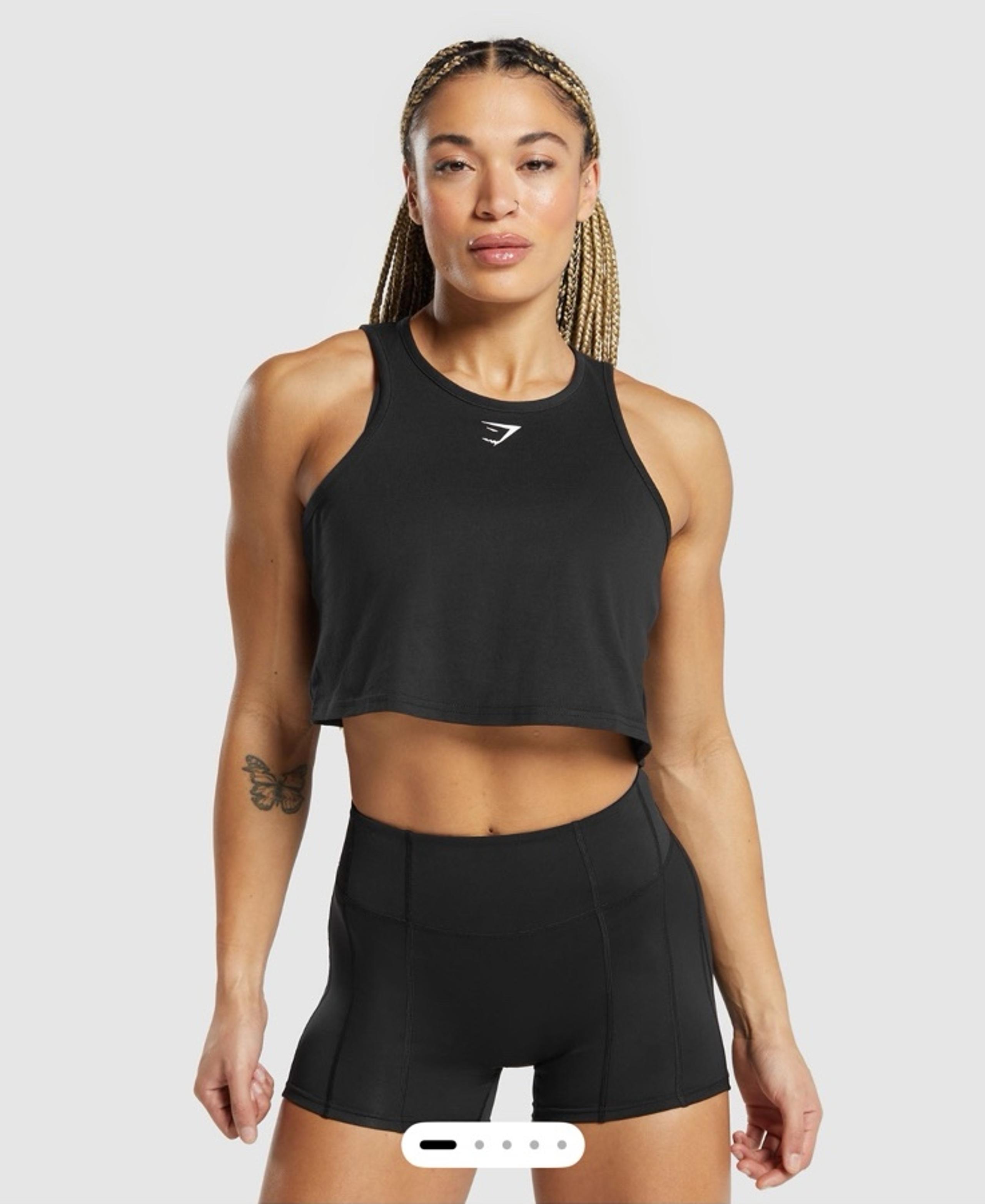 Gymshark Lifting Essential Crop Tank