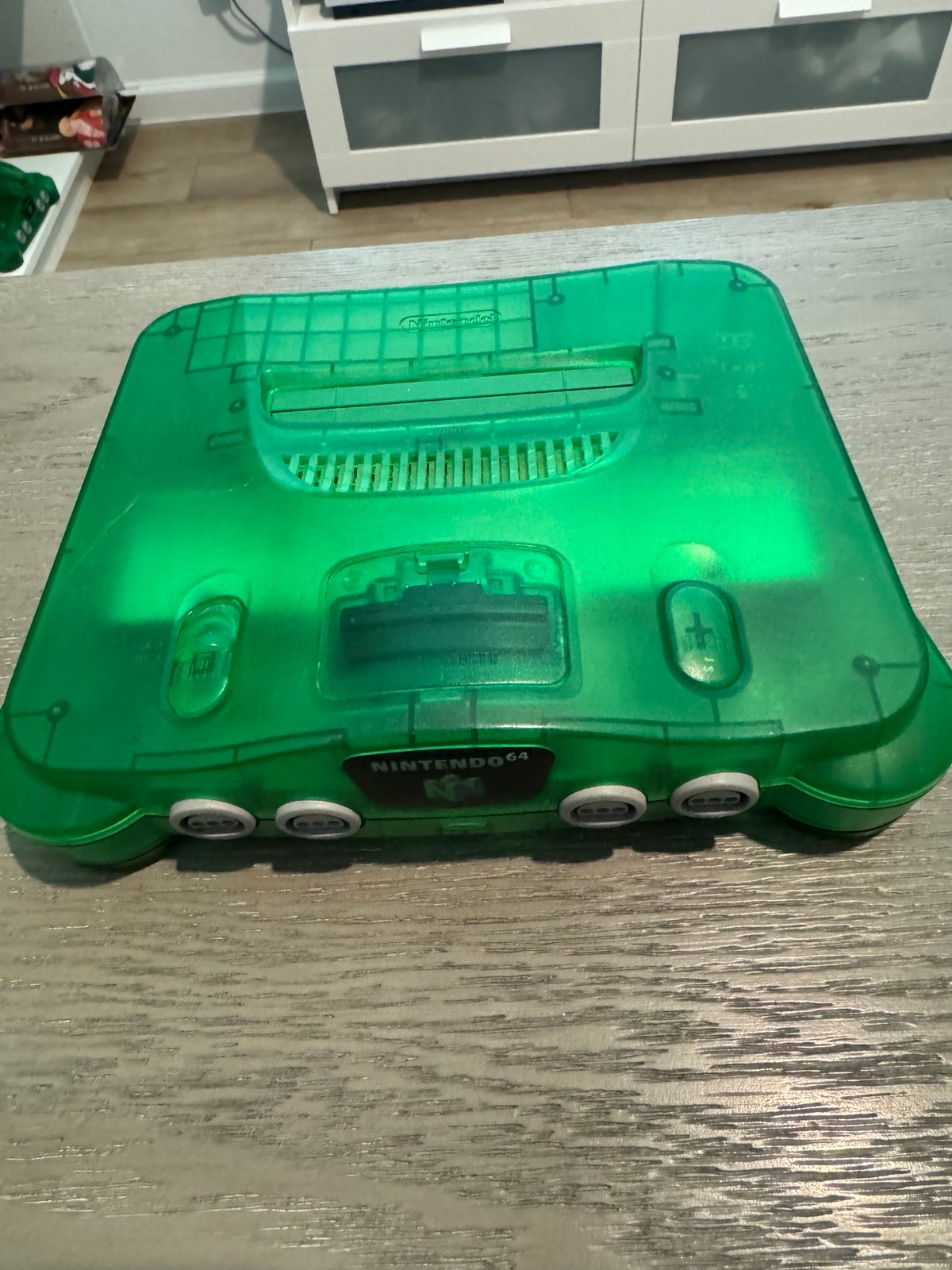 Nintendo 64 in Funtastic Jungle Green working