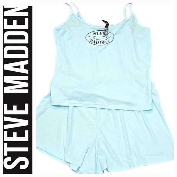 Steve Madden Adjustable Cami & Short PJ Set