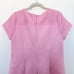 Jude Connally Kayla Short Sleeve Faux Suede Mini Dress Pink Size Medium