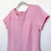 Jude Connally Kayla Short Sleeve Faux Suede Mini Dress Pink Size Medium