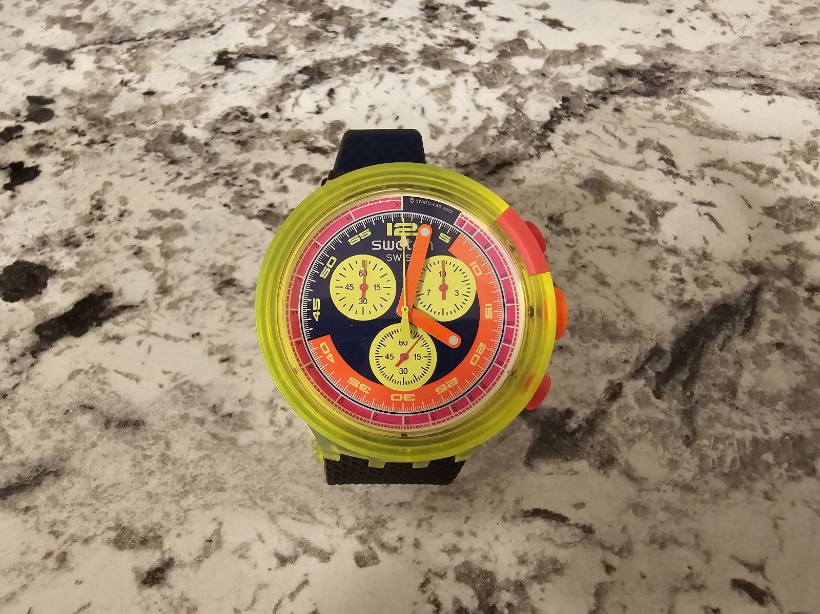 Swatch Neon to The Max Multicolor Watch SB06J100