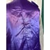 Vintage Southeast Novelty Purple Faux Fur Lined Robe Jacket Pockets Cottagecore