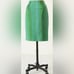 Eva Franco x Anthropologie Dreaming in Green Striped Woven Tweed Pencil Skirt 2