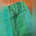 Eva Franco x Anthropologie Dreaming in Green Striped Woven Tweed Pencil Skirt 2
