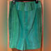 Eva Franco x Anthropologie Dreaming in Green Striped Woven Tweed Pencil Skirt 2