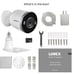 Lorex 2K 2-PackSpotlight Indoor/Outdoor Wi-Fi Security Camera with SD Card
