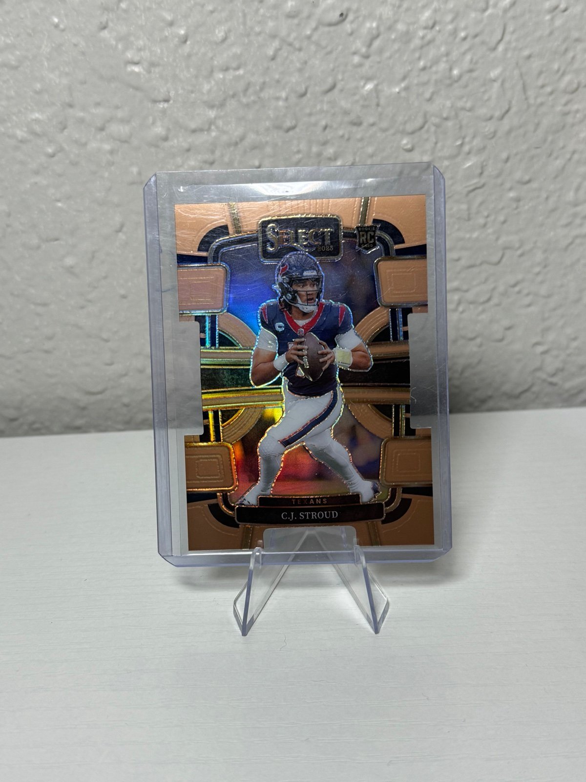 CJ Stroud Bronze Die Cut Rookie /299