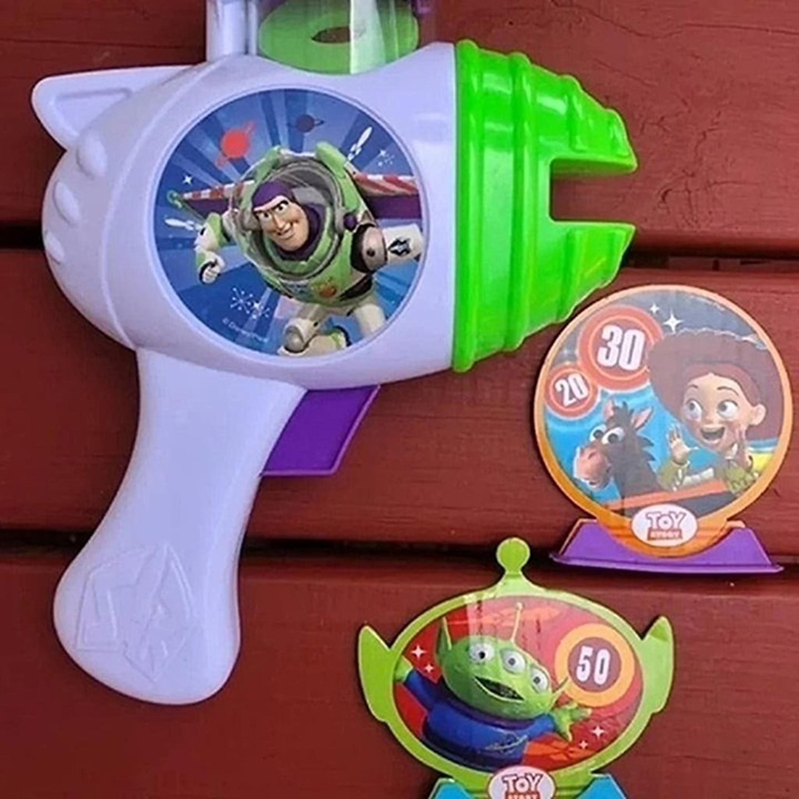 Toy Story 4 Buzz Lightyear Foam Disc Launcher Set Disney Pixar