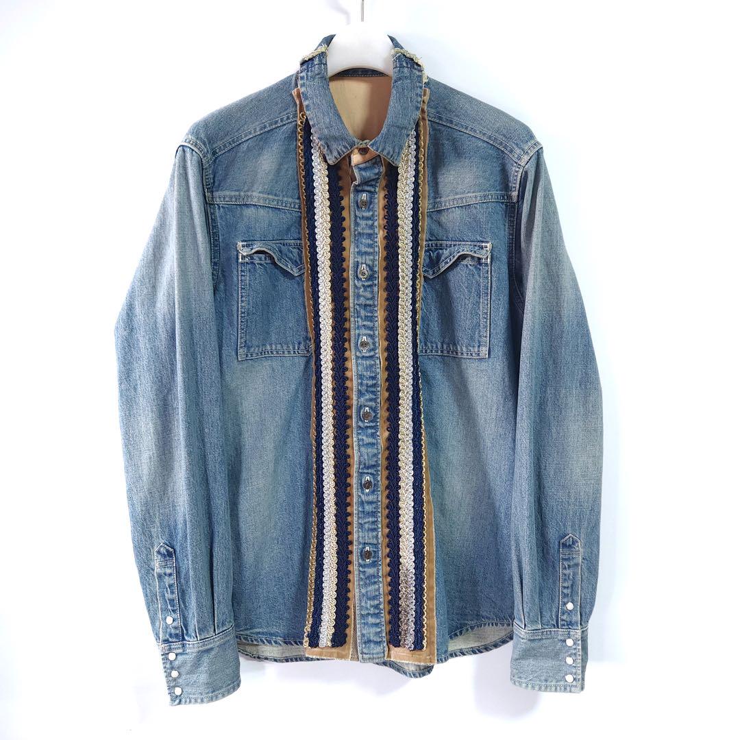 TAKUYA∞ Worn 17aw sacai Denim Shirt