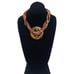 Vintage African Natural Stone Multi Strand Beaded Necklace