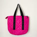 Polo Ralph Lauren Pink Quilted Tote Bag