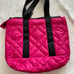 Polo Ralph Lauren Pink Quilted Tote Bag