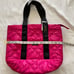 Polo Ralph Lauren Pink Quilted Tote Bag