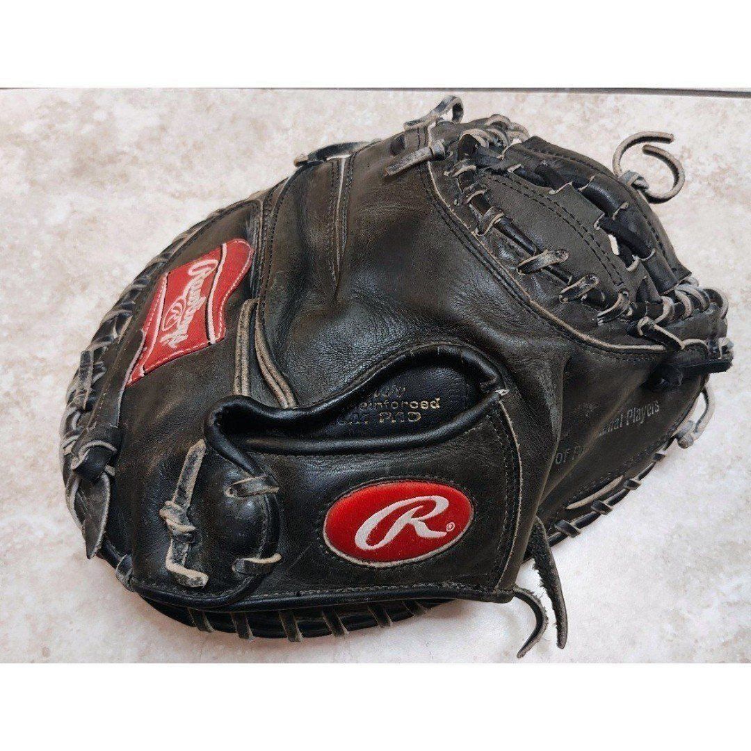 Rawlings RTD-CM20BT Thick Tough Broken In 33” Baseball Catchers Mitt RHT