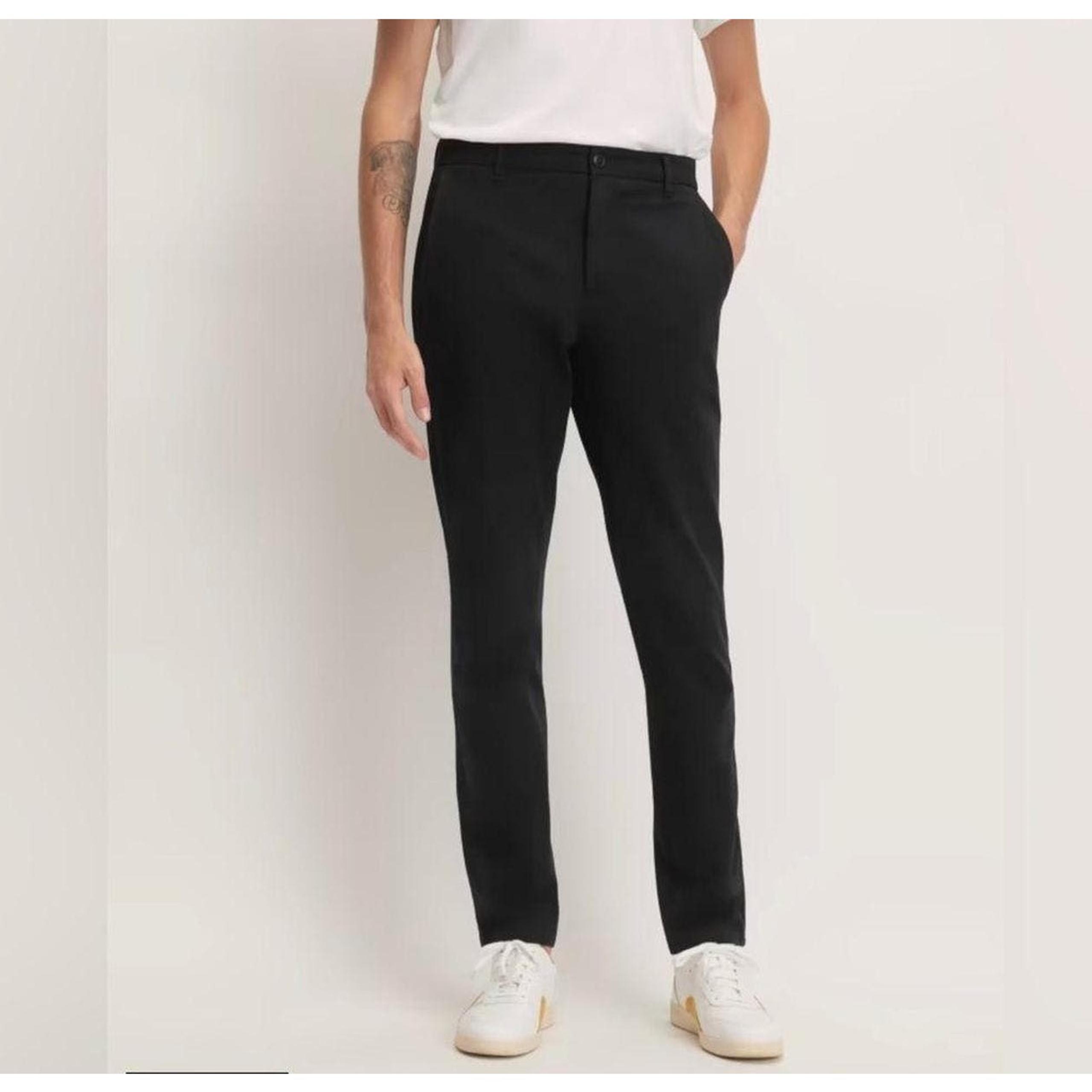 NWT Everlane Men's The Performance Athletic Fit Chino Pant Black Size 29x30