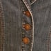 90's Armani Exchange Denim Fitted Waist Crop Jacket