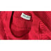 Kenzo size Small Fitted Lacehole Sweater Red Women’s Long Sleeve Top